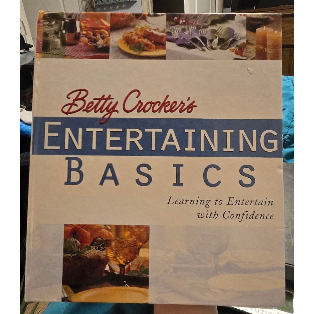 Betty Crocker's Entertaining Basics (2001) party planners cookbook